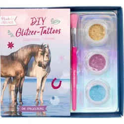 CoppenrathDIY Glitzer-Tattoos - Pferdefreunde