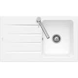 Villeroy & Boch Architectura 50 weiß alpin + Handbetätigung + Lochbohrungen 1 + 2
