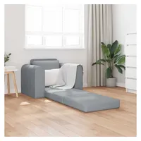 vidaXL Schlafsofa Hellgrau 98 x 71 x 83 cm Stoff