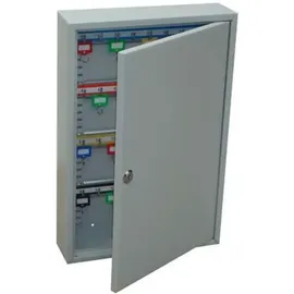 E/D/E Schlüsselschrank 64 H. 1-türig 450 x 300 x 80 cm Silber