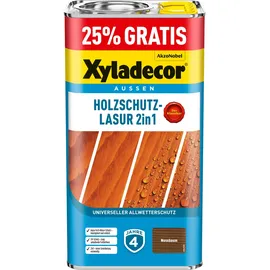 Xyladecor Holzschutzlasur 2in1 Nussbaum matt 5 l