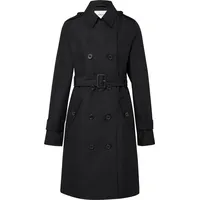 s.Oliver Wasserabweisender Trenchcoat im Slim Fit - schwarz - 48