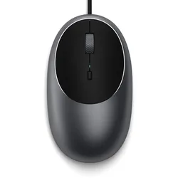 Satechi C1 USB-C Wired Mouse, Kabelgebunden USB-C-Anschluss, Max. 3200dpi Auflösung