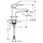 Hansgrohe Metropol 100 Einhandmischer chrom 32501000