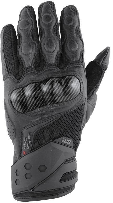 IXS Carbon Mesh III Handschoenen, zwart, 2XL