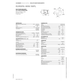 Ochsner Europa Mini IWPL Warmwasser-Wärmepumpe 0 kW