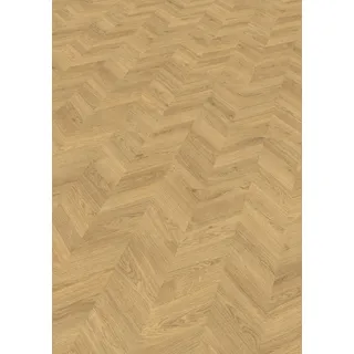 EGGER Home Laminatboden EHL065 Weinburg Eiche hell (8mm, 2,535m2) | authentische Fischgrätoptik | | Einfache Verlegung durch CLIC It! System | Praktisch & wertbeständig