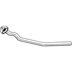 Bosal Abgasrohr [Hersteller-Nr. 801-155] für Audi, Skoda, VW
