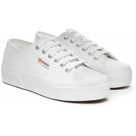 SUPERGA Damen Plateau Sneaker - Blau,Rot,Weiß - 39