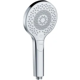 Kludi DIVE Handbrause Eco, mit Kalkschnellreinigung, 3 Strahlarten, 6983005-00,