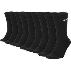 9 Paar Nike Sportsocken Tennis Socken Cushion Crew Strümpfe 38/42