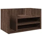 vidaXL Schreibtisch-Organizer Braun Eiche 44,5x24x25 cm Holzwerkstoff