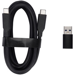 USB-C 3.0 Kabel & USB-C an USB-A 3.0 Adapter