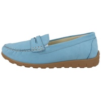 Waldläufer H-Lucy Damen Slipper blau 39 EU