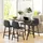 Homcom Bartisch 120 x 60 x 91 cm Dunkelgrau