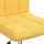 vidaXL Bürostuhl Drehbar Stoff Gelb