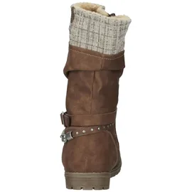 s.Oliver Stiefel Stiefel Kunstleder/Textil - braun, 33 EU