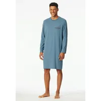 SCHIESSER Nachthemd Comfort Nightwear in graphit | Gr.: 48