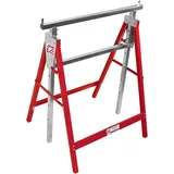Holzmann, Werkbank + Arbeitsbock, Teleskop Klappbock (68 cm, 58 cm)