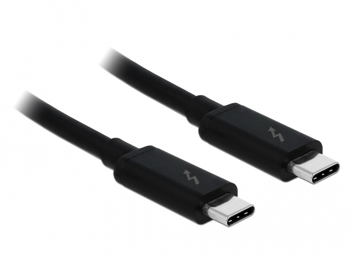 Delock Kabel Thunderbolt USB-C Kabel zu USB-C Kabel (20 Gb/s) 1m
