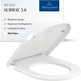 Villeroy & Boch Subway 3.0 WC-Sitz Weiß