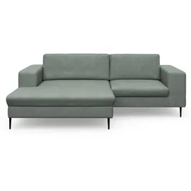 DOMO collection Eckcouch Cord 2-Sitzer Mint