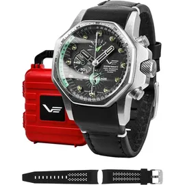 Vostok Europe Atomic Age Multifunktion Edelstahl 40 mm YM86-640A695