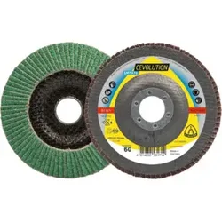 Klingspor Fächerschleifscheibe SMT 976 125x22,23mm gewölbt K40 Keramikkorund K40