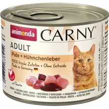 Animonda Carny Adult Pute & Hühnchenleber 6 x 200 g