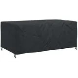 vidaXL Gartenmöbelabdeckung 240 x 110 x 70 cm Schwarz
