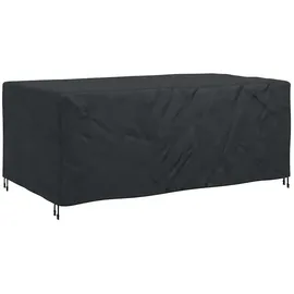vidaXL Gartenmöbelabdeckung 240 x 110 x 70 cm Schwarz