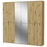 inn.furn Kleiderschrank Line-Up 183 x 193 x 34 cm Eiche