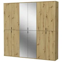 inn.furn Kleiderschrank Line-Up 183 x 193 x 34 cm Eiche