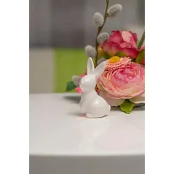 Hase Sally Pfoten anliegend cremeweiß 7cm