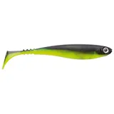 Jackson Gummifisch Profi Zander Angeln Köder - Zanderbait 14cm Lime Black Back. Angelköder Shad. Gummi Zanderköder. Gummiköder Softbait. 1 Stück