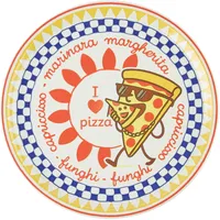 Pizzateller Italy Multicolor