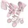 Decuevas Toys Sophie Zwillingswagen Faltbar