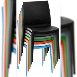 CLP Gartenstuhl Meton 42 x 42 x 81 cm blau