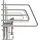 Reer Herdschutzgitter Classic 65x18,5 cm Silber
