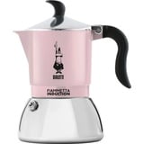 Bialetti Espressokocher FIAMMETTA Induction 4 Tassen Rosa