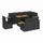 vidaXL Gartenlounge-Set 9-tlg. Loungeset schwarz