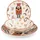 H&H Kingdom Tafelservice 18-tlg. Weihnachtsmotiv