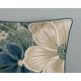 DESCANSO Alessia Blume Grau 135 x 200 cm + 2 x 80 x 80 cm
