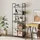 Homcom Bücherregal 60 x 30 x 170,5 cm Schwarz