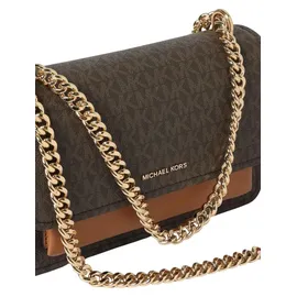 Michael Kors Claire Schultertasche Kunstleder Brown