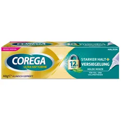 Corega Ultra Haftcreme Starker Halt + Versiegelung 40 g
