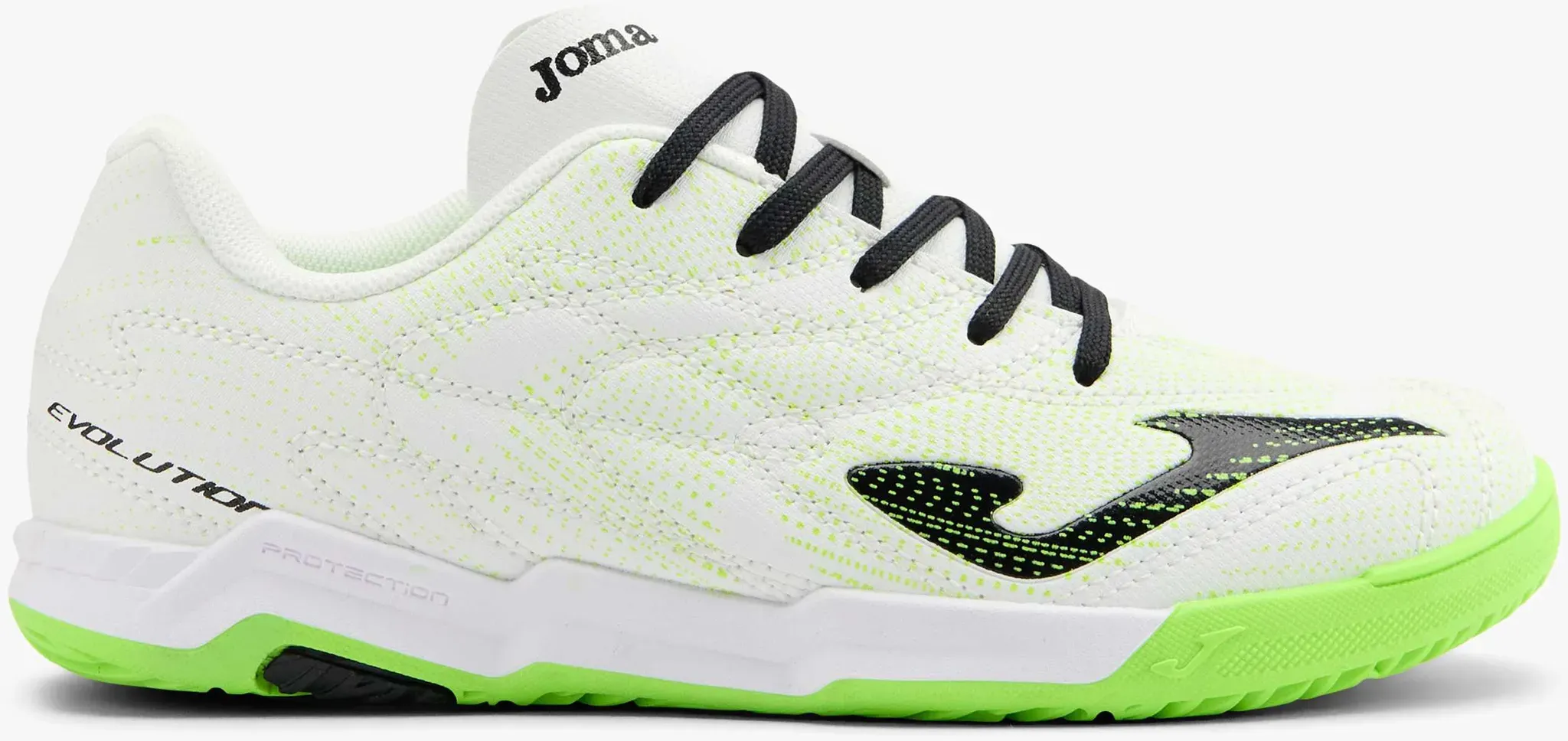Joma Evolution Jr Hallenschuh Weiß, Kinder, Größe: 33 - Joma Evolution Jr Hallenschuh Weiß, Kinder, Größe: 33 - man - Weiss