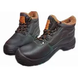 TEXAS BOA S1 S1 42 Arbeitsstiefel mit Zehenschutzkappe aus Leder isolierte Winterstiefel - Schwarz - 42