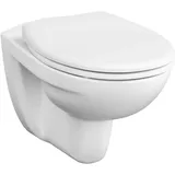 Premium Normus Wand-WC mit WC-Sitz Weiß