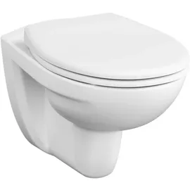 Premium Normus Wand-WC mit WC-Sitz Weiß